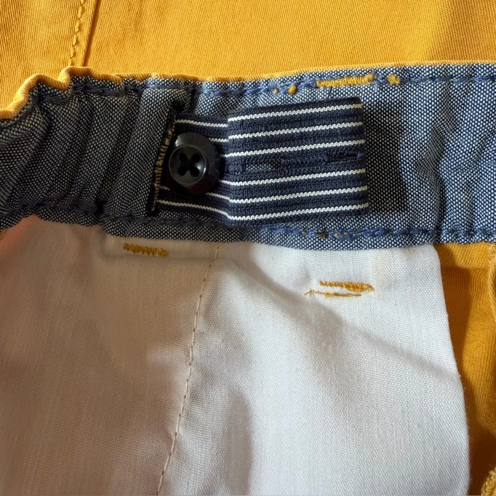 4/$25 OshKosh B'gosh Blue 100% Cotton Shirt and Yellow Shorts Matching Set Size3